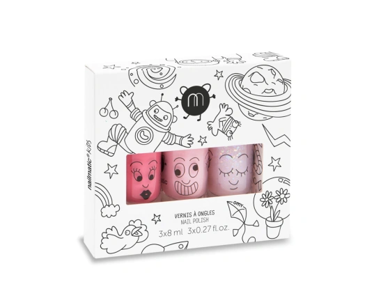 Набор из 3х лаков Nailmatic - COOKIE, BELLA, POLLY