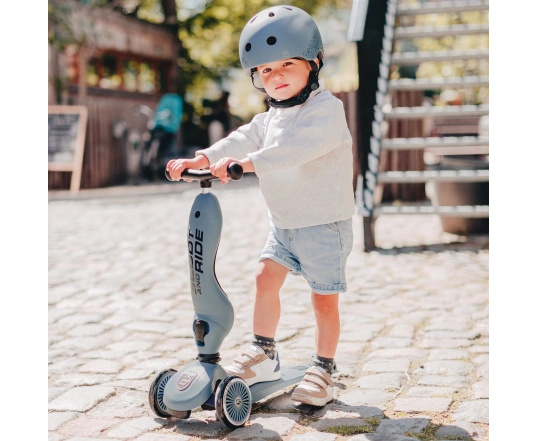 Самокат Scoot and Ride серії Highwaykick-1, сіро-синій, 1-5 років