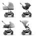 Універсальна коляска 2 в 1 Cybex BALIOS S LUX - stone grey