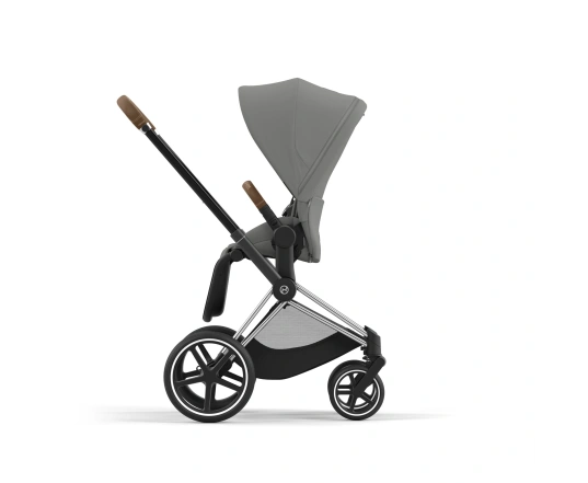 Прогулянкова коляска Cybex Priam Mirage Grey  (шасі Chrome )