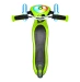 Самокат GLOBBER серії ELITE PRIME зелений, колеса з підсвіткою, 50кг, 3+, 3 колеса
