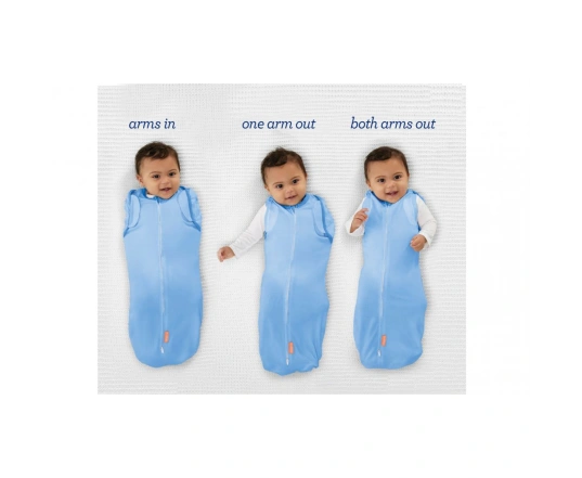 Конверт на блискавці Arms Free, Swaddleme Heathered Grey розмір L