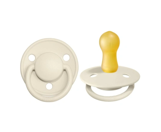 Соска пустушка BIBS De Lux Latex Size 2 Ivory