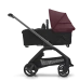 Универсальная коляска 2в1 Bugaboo DRAGONFLY - black/grey melange dark cherry