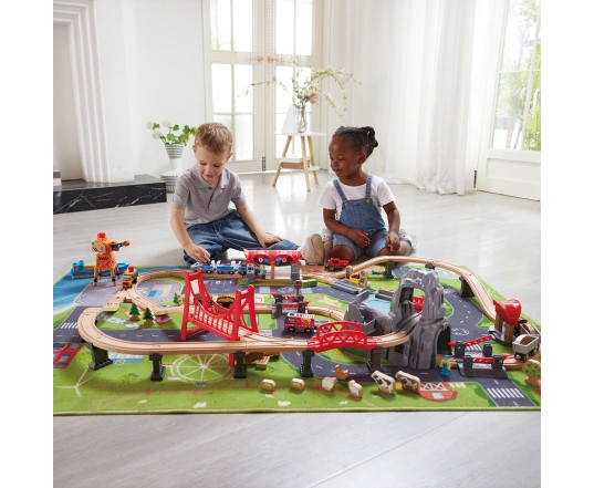 Килим Залізна дорога Play Rug Hape