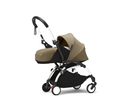 Универсальная коляска 2 в 1 Stokke YOYO³ Toffee (шасси White)