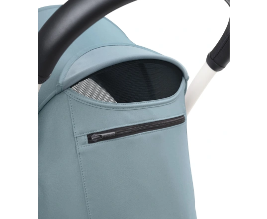 Универсальная коляска 2 в 1 с люлькой newborn shell Stokke YOYO³ Aqua (шасси  White)