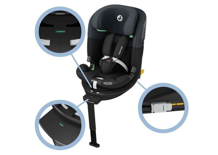 Maxi-Cosi Emerald 360 S tonal black – автокрісло i-Size-85 - зображення