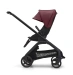Універсальна коляска 2в1 Bugaboo DRAGONFLY - black/dark cherry-dark cherry