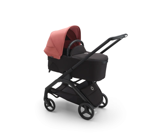 Універсальна коляска 2в1 Bugaboo Dragonfly Sunrise red/Midnight black-Midnight black 