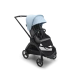 Прогулочная коляска Bugaboo DRAGONFLY - black/grey melange skyline blue