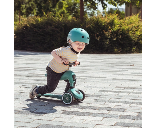 Самокат Scoot and Ride серії Highwaykick-1, сіро-зелений, 1-5 років
