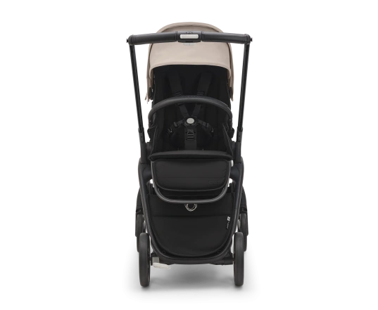 Прогулянкова коляска Bugaboo DRAGONFLY - black/midnight black desert taupe