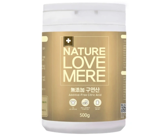 Натуральний очищуючий засіб NatureLoveMere з лимонною кислотою, 500 г