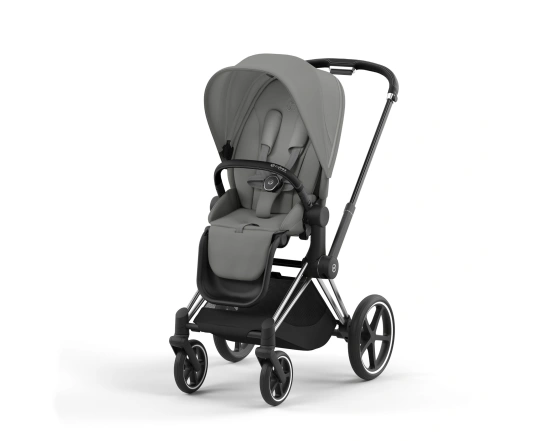 Прогулянкова коляска Cybex Priam Mirage Grey (шасі Chrome Black)