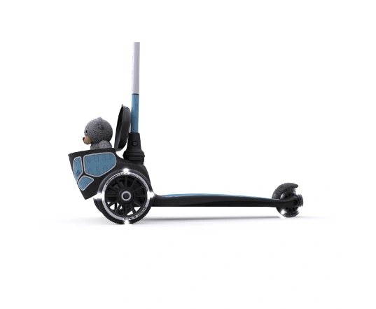 Самокат Scoot and Ride серії Highwaykick-2 з колесами що світяться сталевий, 2+ до 50кг