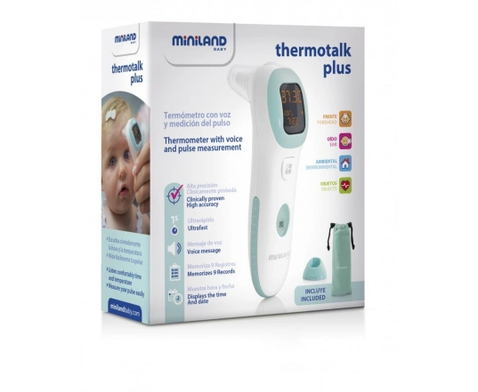 Інфрачервоний термометр Miniland Baby Thermotalk Plus