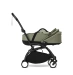 Универсальная коляска 2 в 1 с люлькой newborn shell Stokke YOYO³ Olive (шасси Black)