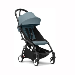 Прогулянкова коляска Stokke YOYO³ з 6 місяців Aqua (шасі Black) - зображення