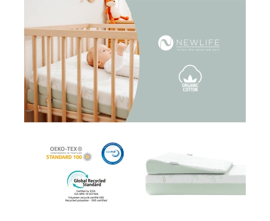 Матрац с наклоном для младенцев Babymoov Cosymat Antibacterial
