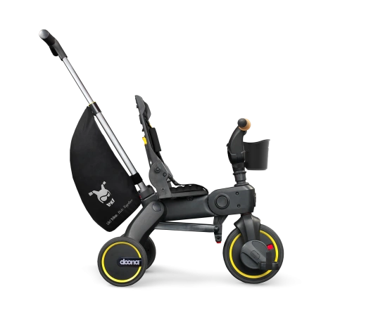 Складной трехколесный велосипед Doona Liki Trike S5 Nitro black