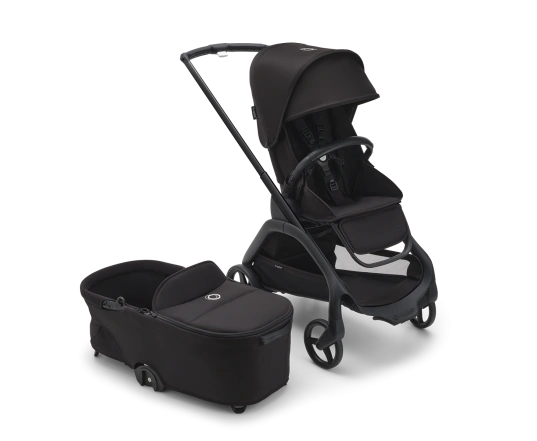 Універсальна коляска 2в1 Bugaboo DRAGONFLY - black/midnight black midnight black