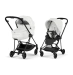 Коляска 2 в 1 Cybex MIOS Style Collection 5.0 - off white (шасі Matt Black)