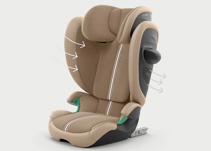 Cybex Solution G2 Magic Black вентиляция