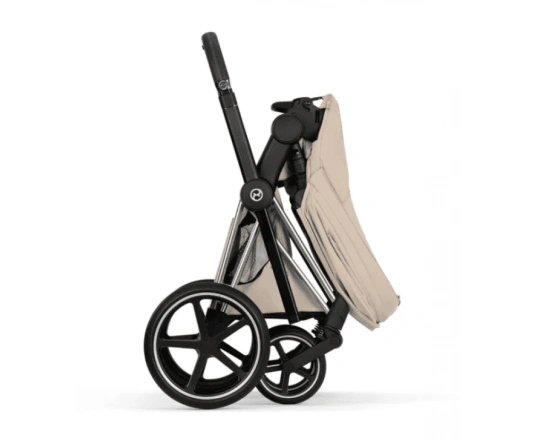 Коляска Cybex PRIAM Style Collection 5.0 - cozy beige (шасі Chrome Brown)