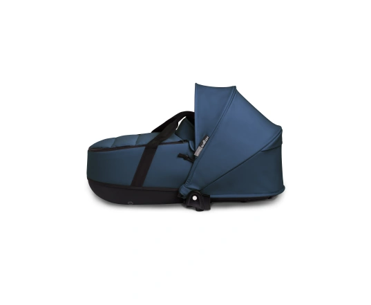 Універсальна коляска 2 в 1 Stokke YOYO³ + люлька Bassinet  BABYZEN Navy Blue/AF Airfrance (шасі Black)