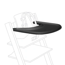 Стільниця Stokke TRIPP TRAPP Tray - Black - зображення