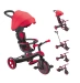 Велосипед дитячий GLOBBER серії EXPLORER TRIKE 4в1 - Червоний