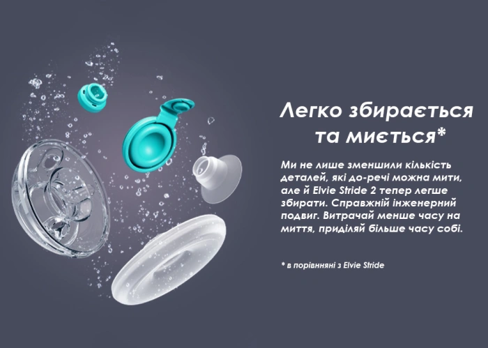 Elvie Stride 2 Single — електричний молоковідсмоктувач купити-31 - зображення