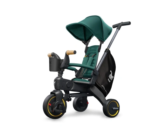 Складной трехколесный велосипед Doona Liki Trike S5 Racing green