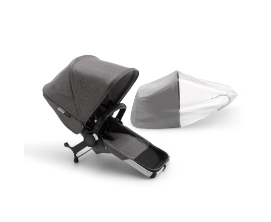 Універсальна коляска 2в1 Bugaboo Donkey3 Mono Alu/Grey Melange