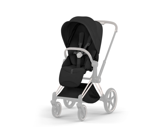 Прогулянкова коляска Cybex PRIAM Style Collection 5.0 - sepia black (шасі Chrome Brown)