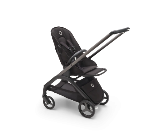 Прогулочная коляска Bugaboo DRAGONFLY без капюшона - black/midnight black