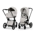 Коляска Cybex PRIAM Style Collection 5.0 - city grey (шасі Matt Black)