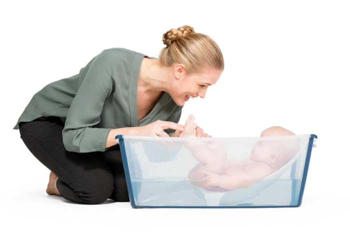 Stokke FLEXI BATH блакитний з підставкою купити-40 - зображення