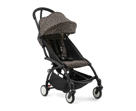 Прогулянкова коляска Stokke YOYO³ з 6 місяців Leopard (шасі Black)