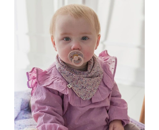 Слинявчик BIBS Liberty Bandana Bib – Eloise Blush
