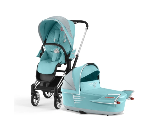 Универсальная коляска Cybex ePriam 2 в 1 Jeremy Scott Car