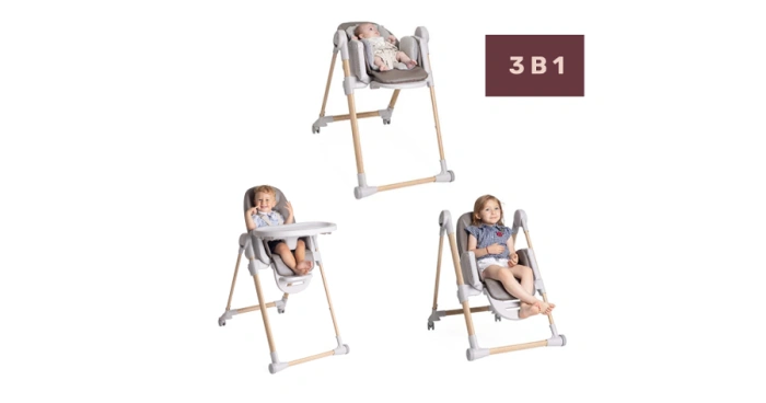 Chicco POLLY ARMONIA – Стільчик для годування, світло-бежевий-40 - зображення