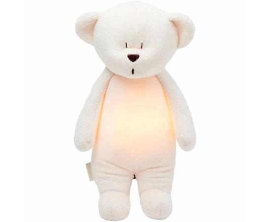 Музичний ведмедик з нічником MOONIE 2.0 Cream