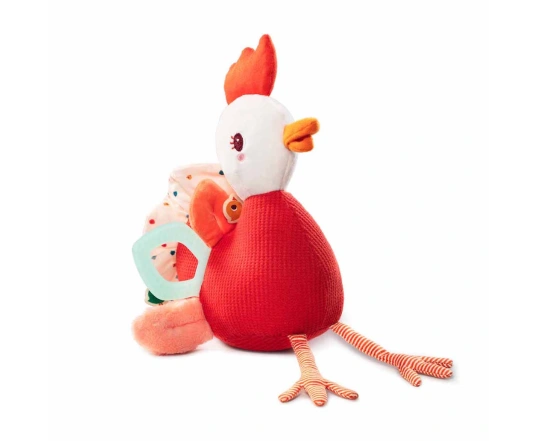 Играшка с розвивающими елементами Lilliputiens Курочка Полетт