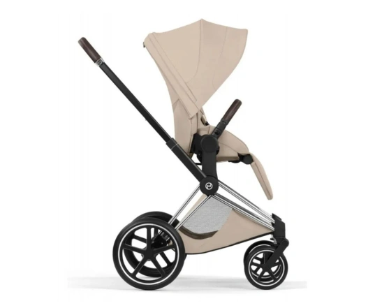 Коляска Cybex PRIAM Style Collection 5.0 - cozy beige (шасі Chrome Brown)