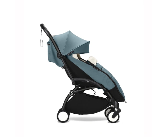Прогулочная коляска Stokke YOYO³ с 6 месяцев Aqua (шасси Black)