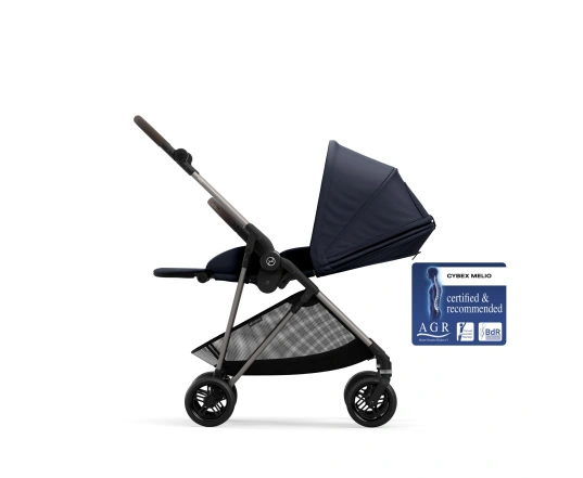 Универсальная коляска 2 в 1 Cybex Melio - Dark Blue
