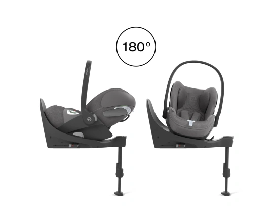 Автокресло Cybex Cloud T-iSize Plus 0-13кг - Mirage Grey