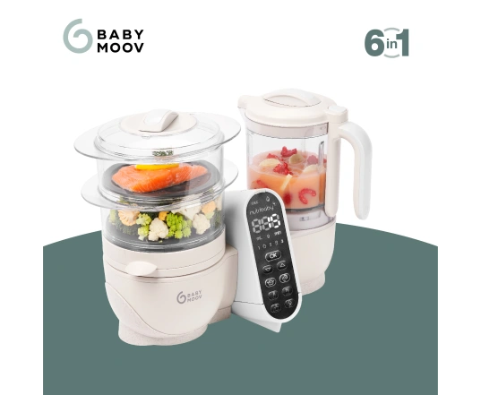Блендер - пароварка Babymoov Nutribaby+ Beige